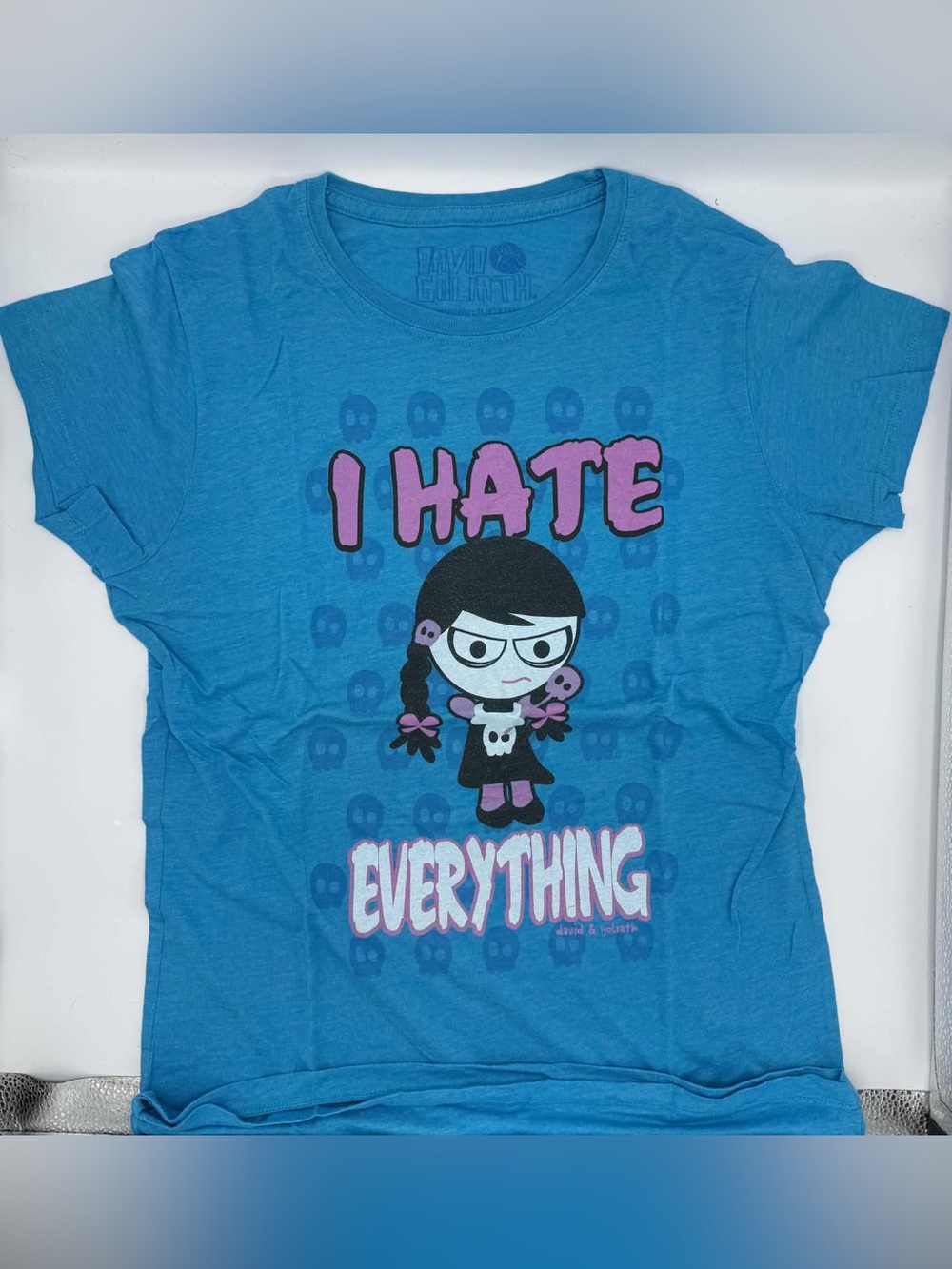David and Goliath Graphic Tee I Hate Everything
